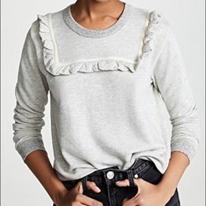 The Great Shrunken Bib Sweatshirt Sz 0